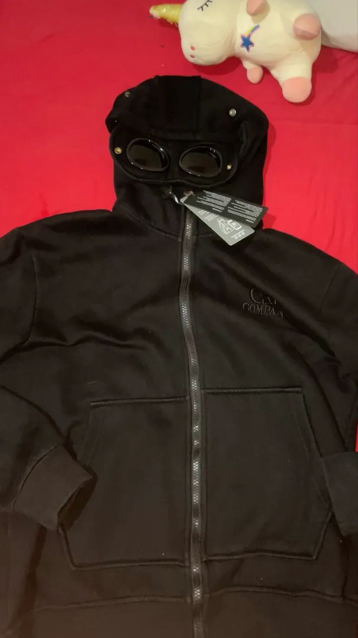 Moletom c.p company preto 