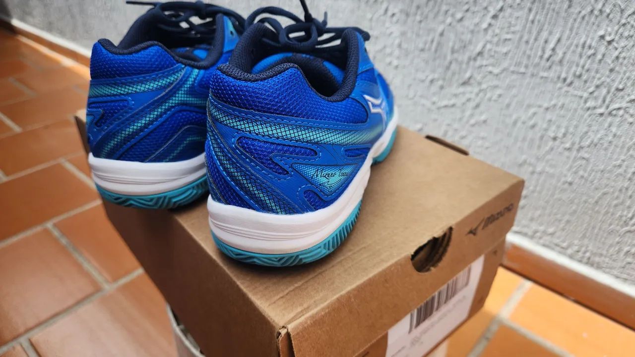 Tênis ORIGINAL Mizuno Break Shot 4 Clay Court - n° 37 - Só 150,00