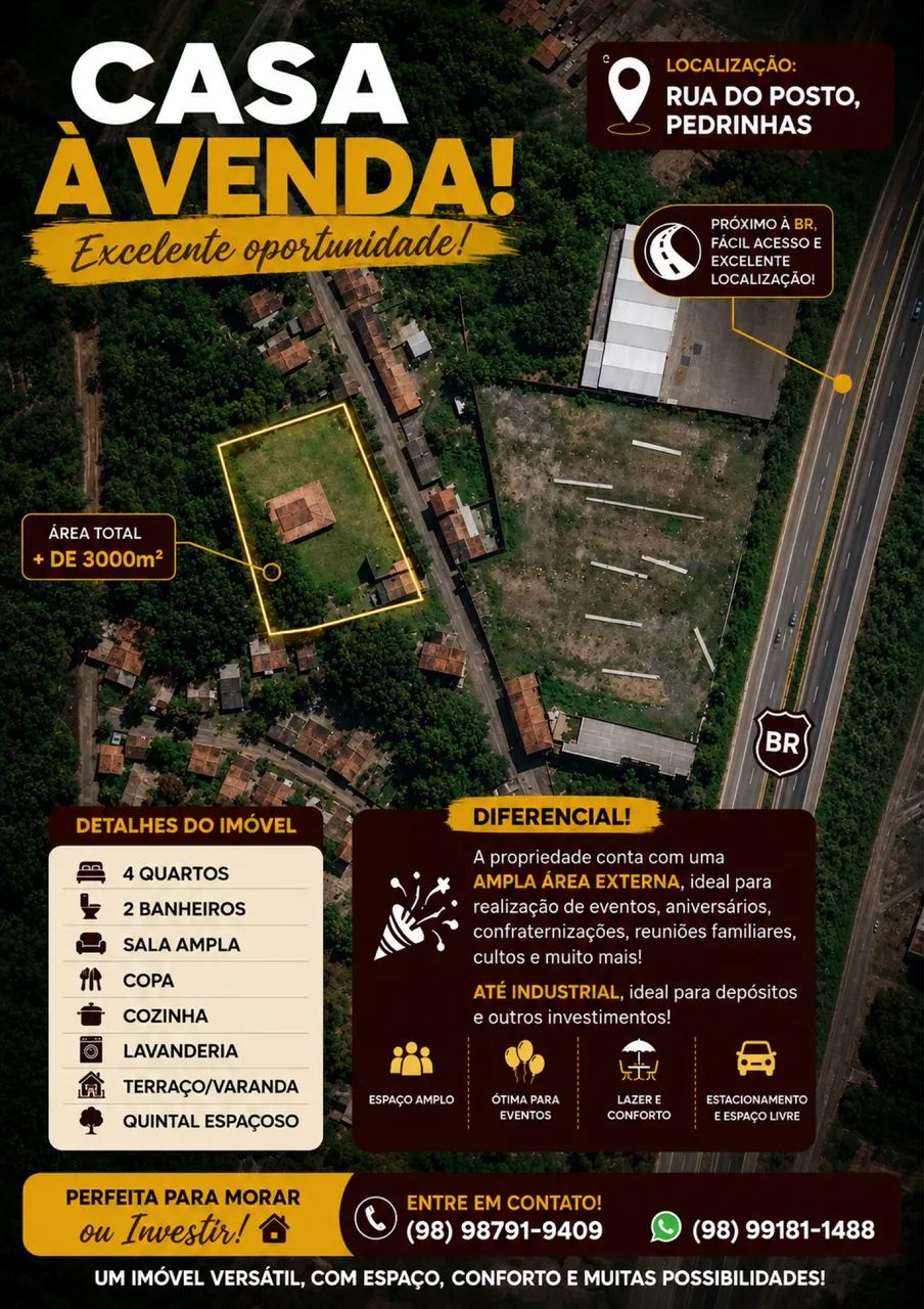 Negocio casa com terreno (+3000m2) - Foto 2