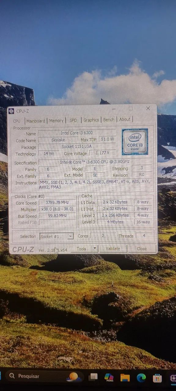 PC Intel I3 6300 - Foto 2