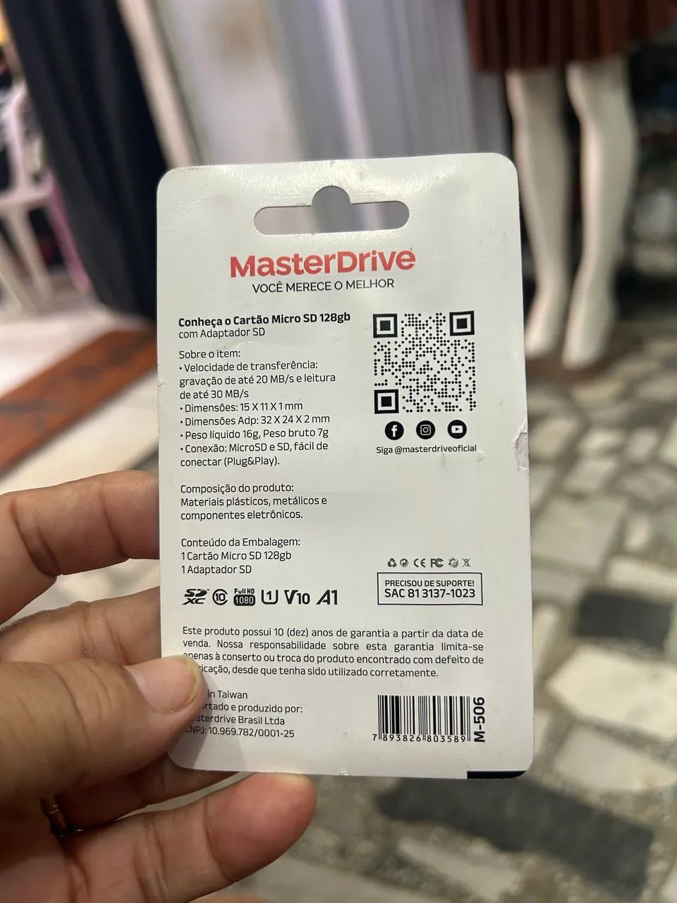 Cartão memoria