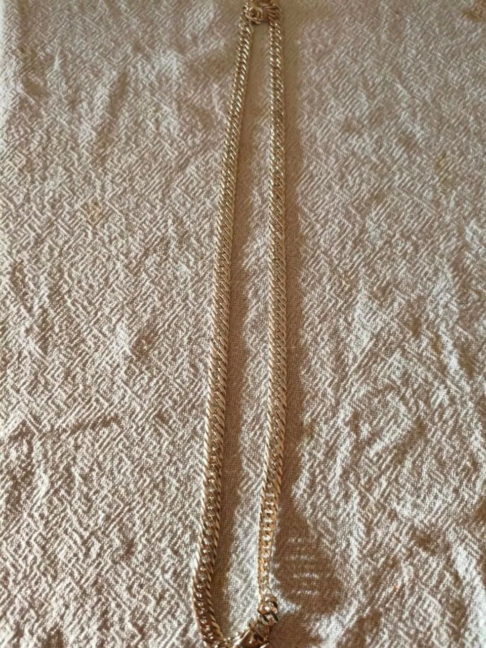 Corrente prata 9mm 70cm