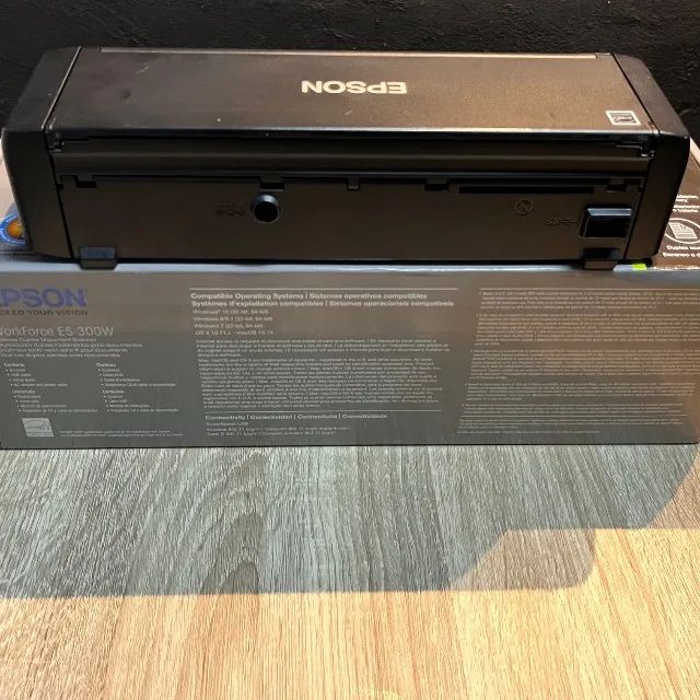 Scanner Wireless Duplex Portátil Epson Workforce ES-300W - Foto 4