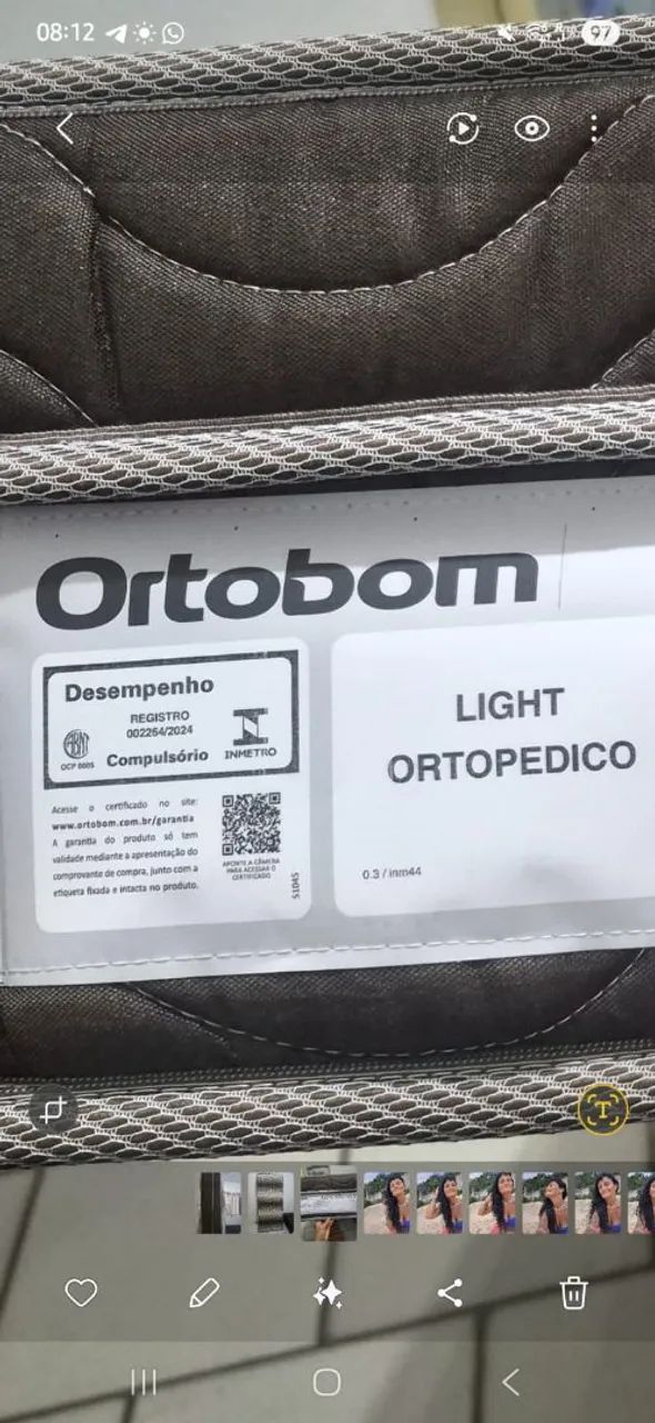 Colchão ORTOBOM - Foto 3