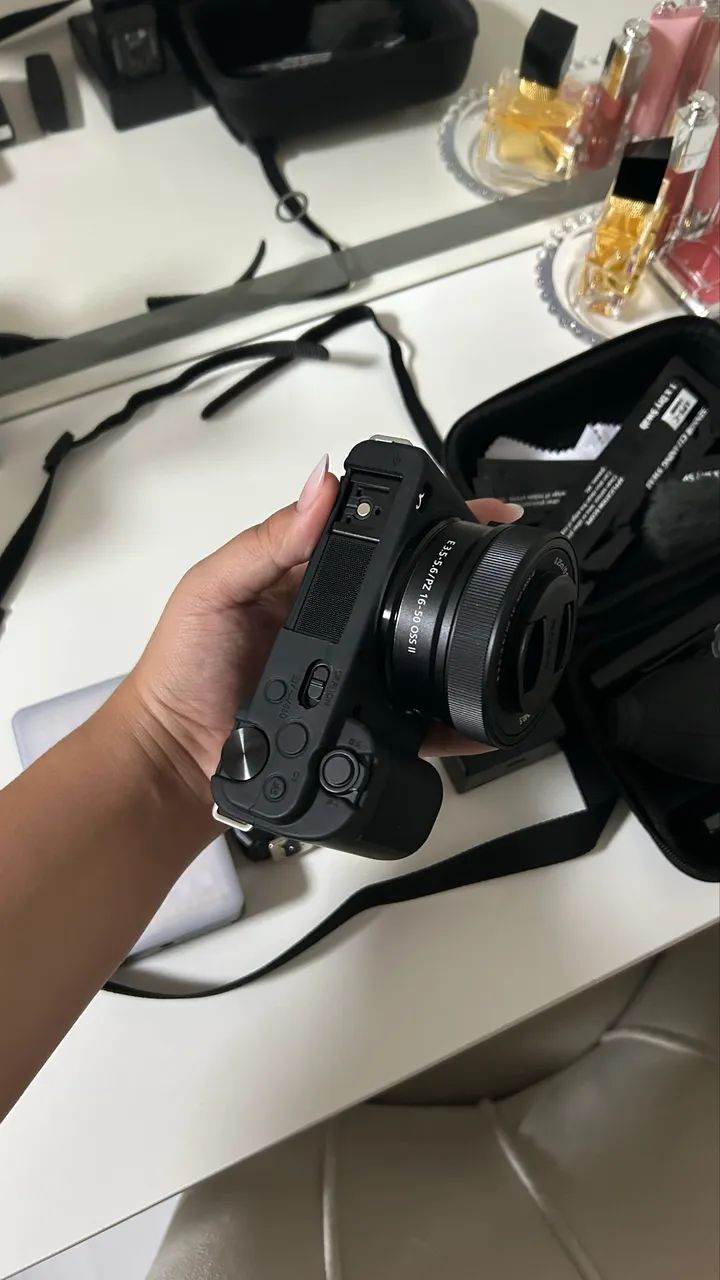 SONY ZVE-10 + acessórios  - Foto 2