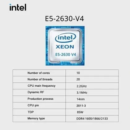  Xeon E5-2630 v4 | 10 Núcleos/20 Threads | Perfeito para Upgrade em X99. - Foto 4