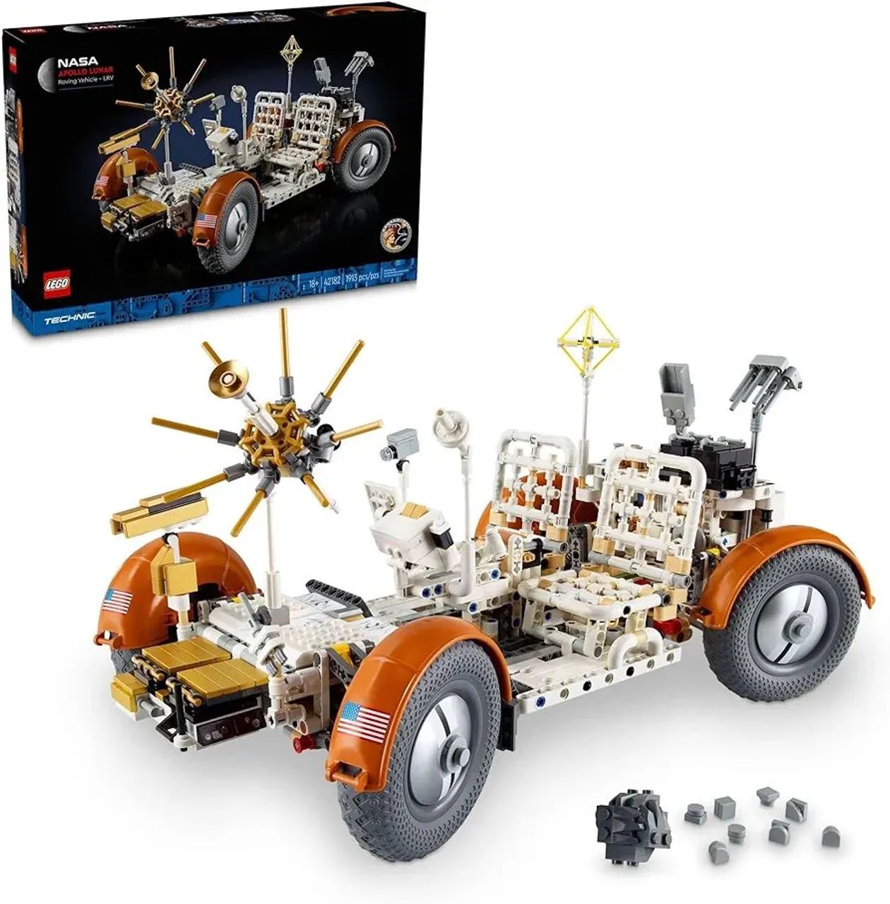 LEGO Technic NASA Apollo LRV 42182 - (LACRADO) / Nunca Aberto