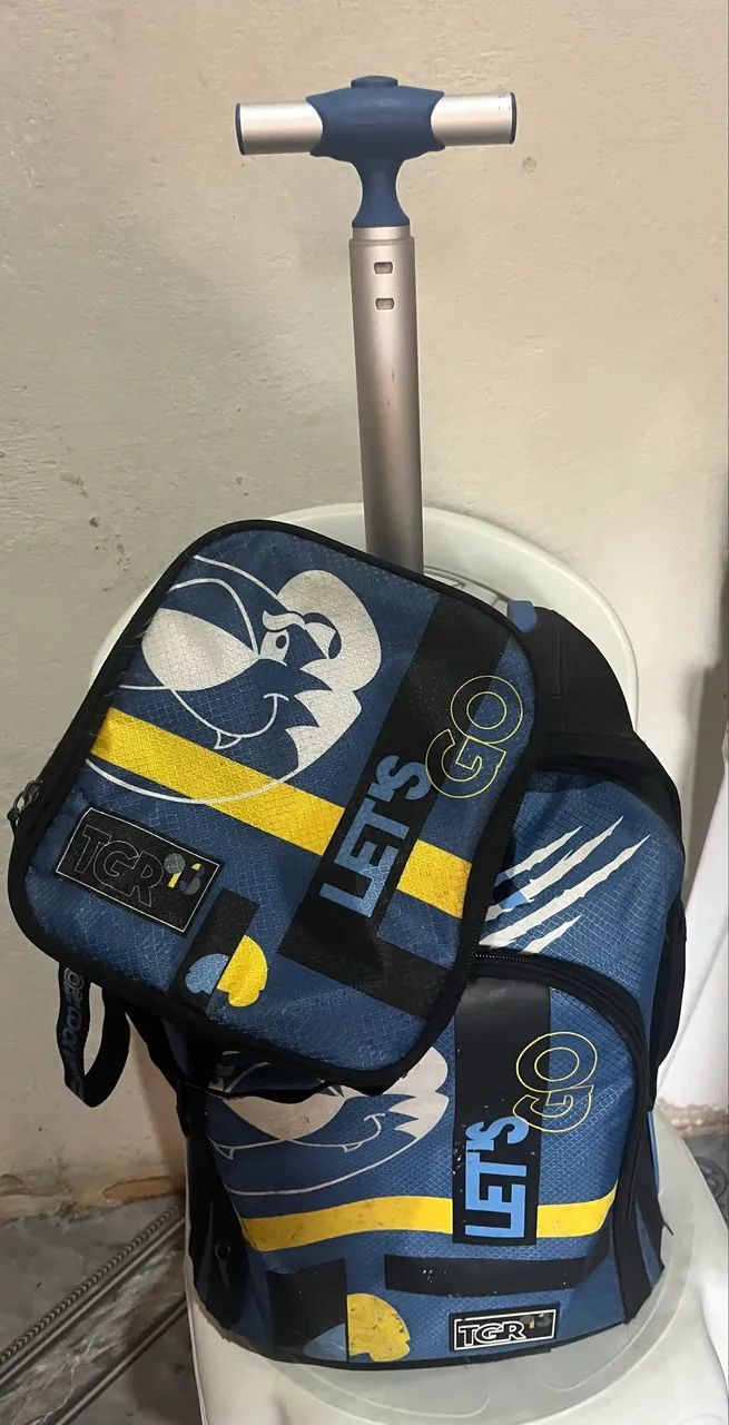 Mochila ainda da Tigor.