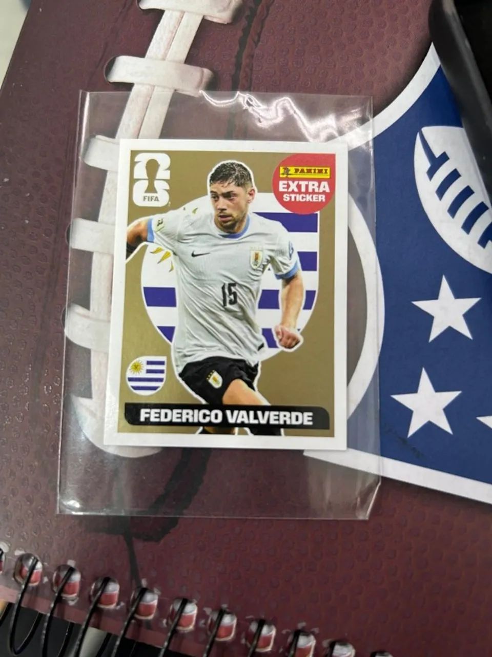 Figurinha da copa legend gold