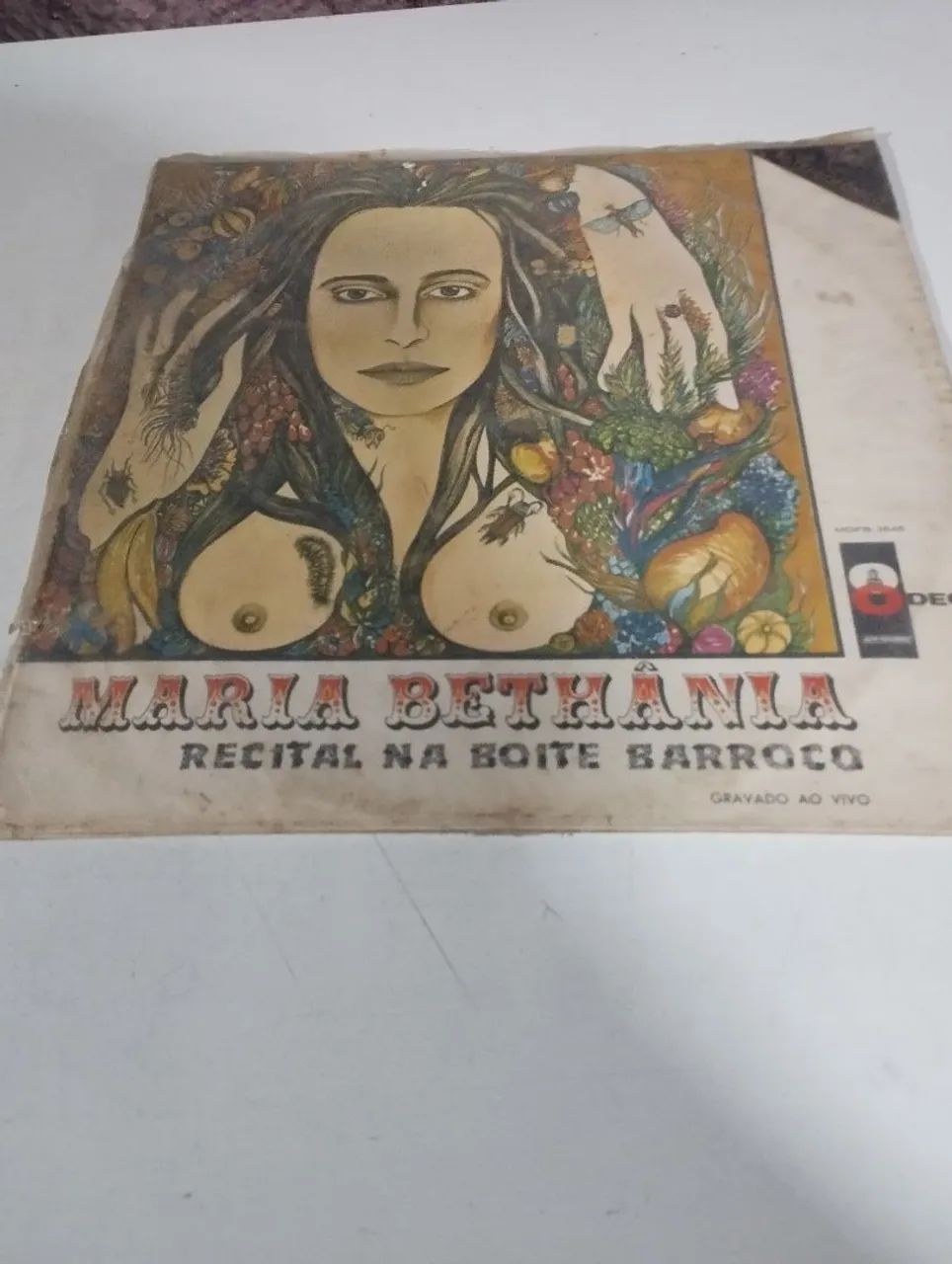 LP Maria Betânia recital original Odeon bom estado 