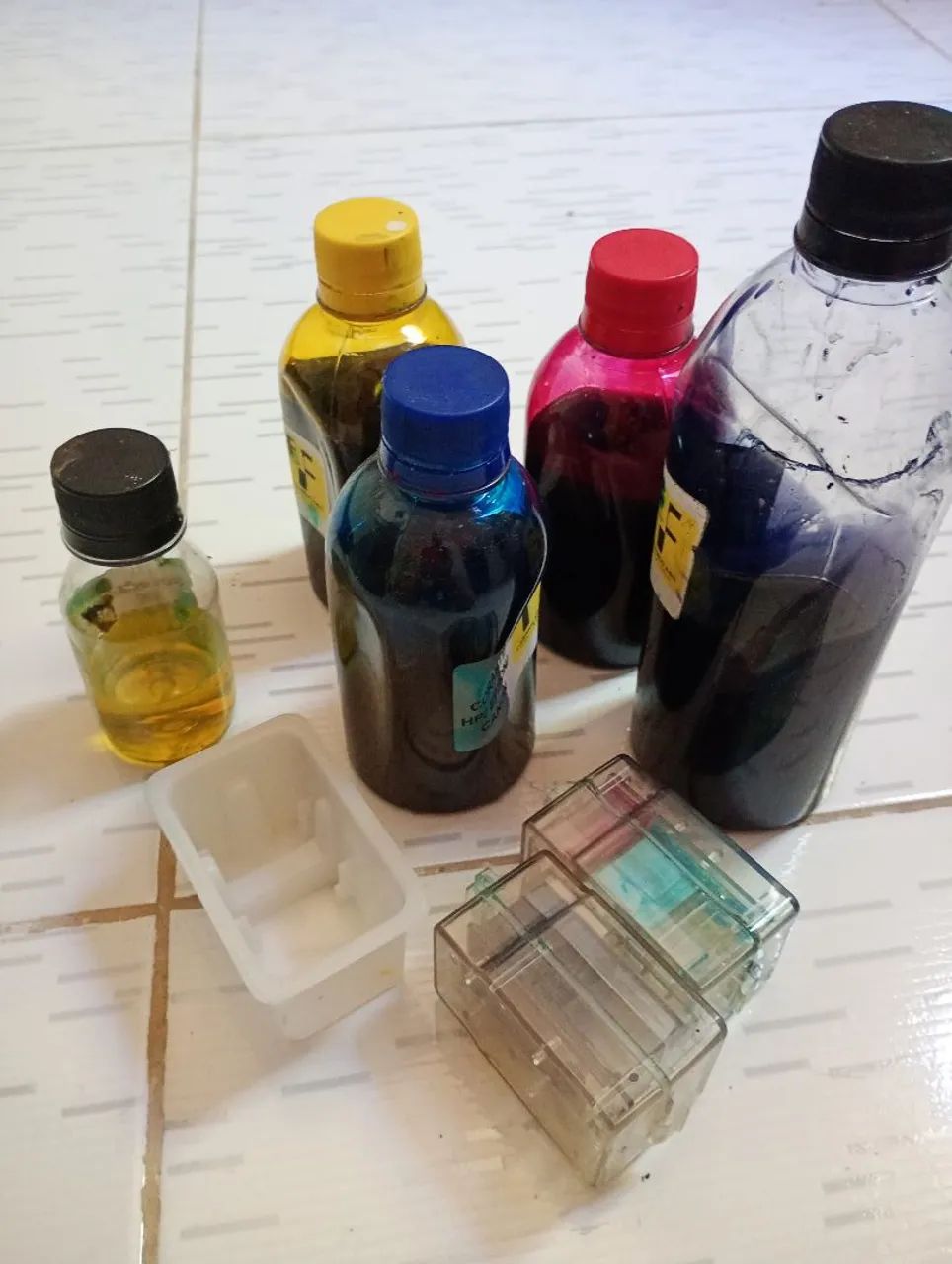 Doação tintas impressora 