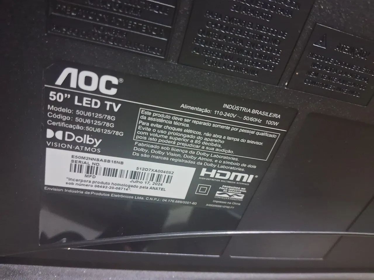 Vendo tv smart 50 polegadas nova!! - Foto 4