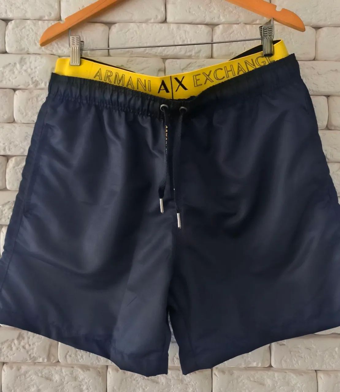 Shorts praia Armani Exchange original G  - Foto 4