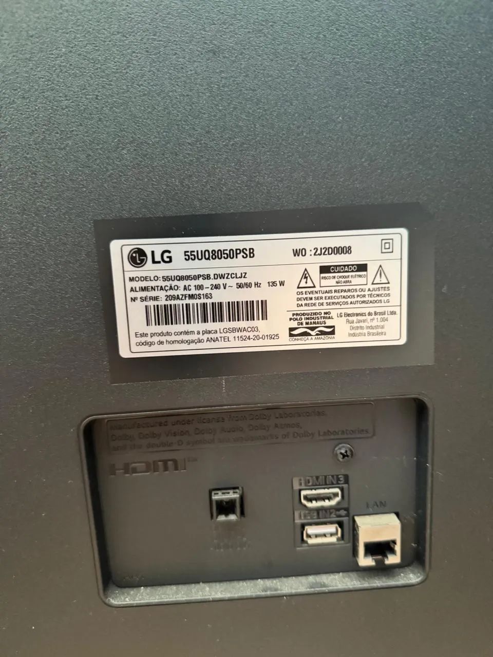 Tv LG 55? pra retirada de peças  - Foto 2
