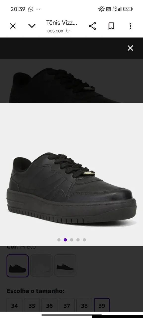 Tênis Casual Vizzano