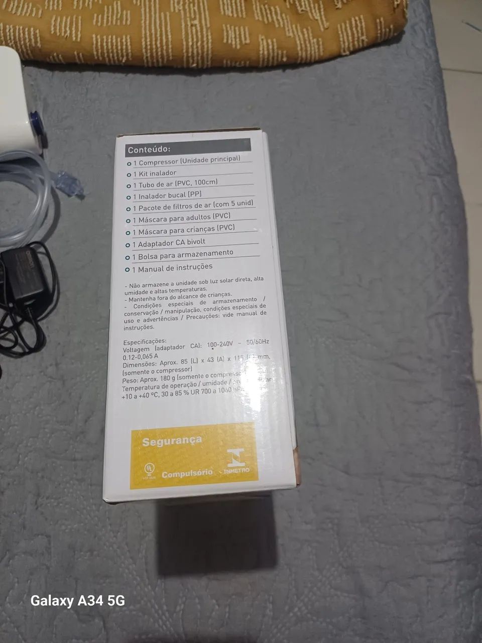 Omron Inalador Compressor Elite - Foto 5