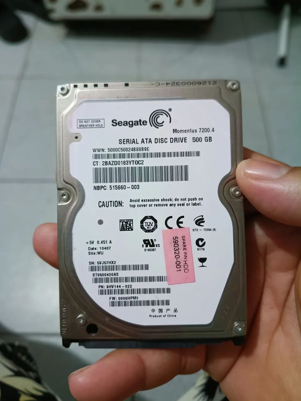 Hd 500 notebook já com windows 10 formatado  - Foto 3