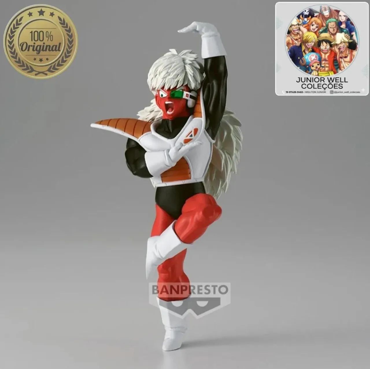 SET GINYU FORCE DRAGON BALL Z SOLID EDGE WORKS BANPRESTO 100% ORIGINAL - Foto 4