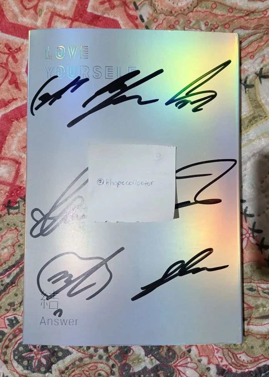 Álbum Autografado BTS - Love Yourself Answer OT7