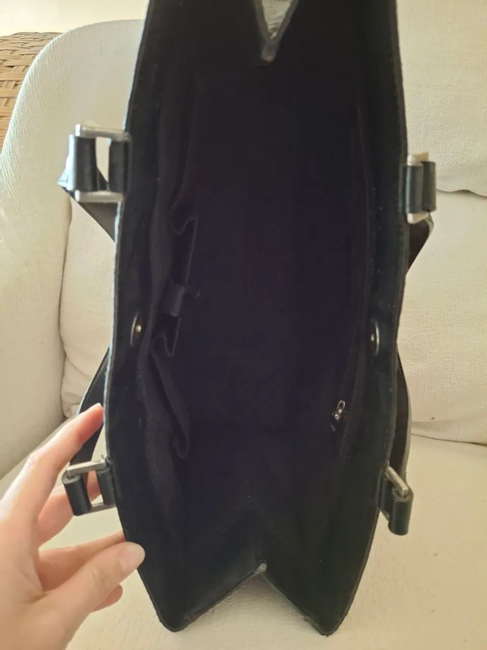 Bolsa Preta  - Excelente Estado - Foto 4