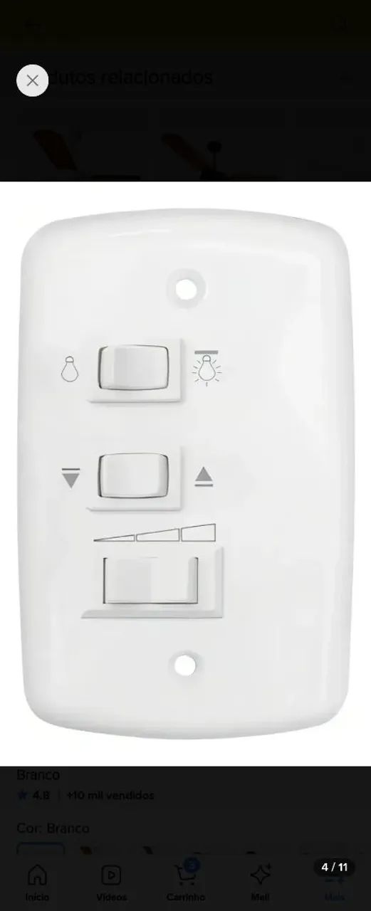 Ventilador de Teto - Foto 3