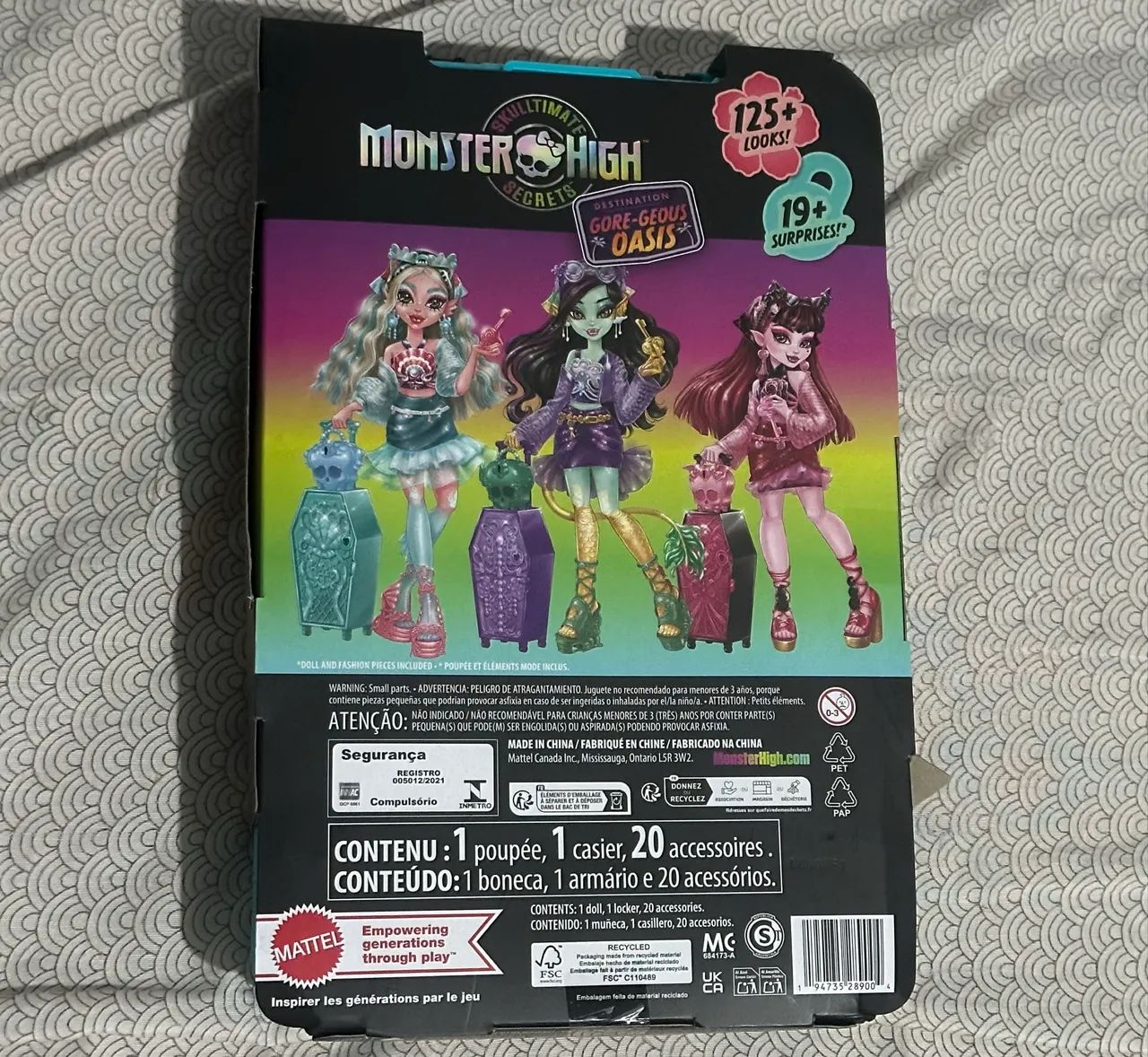 Caixa Lagoona Oásis Monster High  - Foto 5