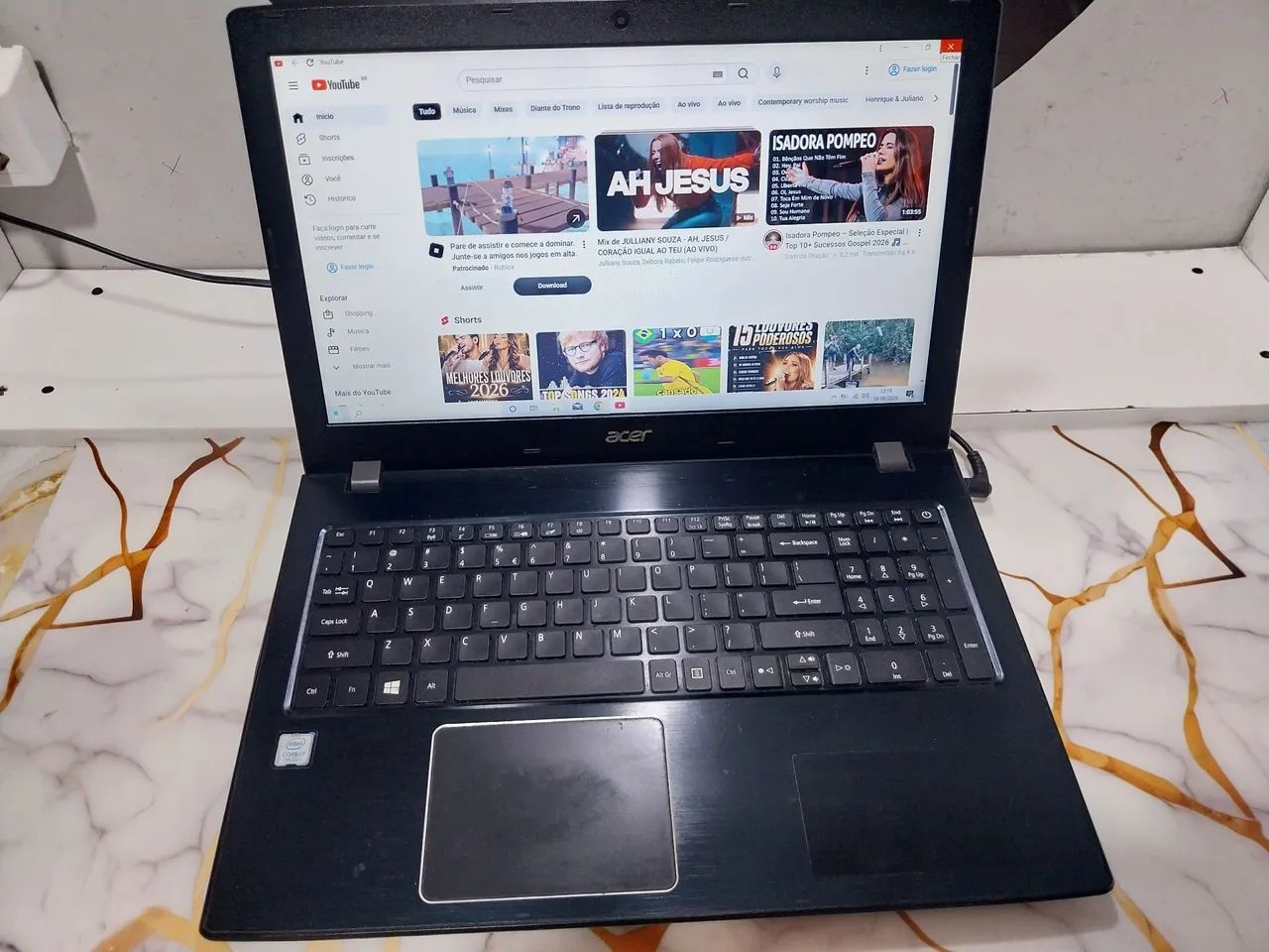 Vendo Notebook Acer intel Core i7-7°GER/ HD de 1Tera/ 8GB DDR4 office+Programas leia.. - Foto 5