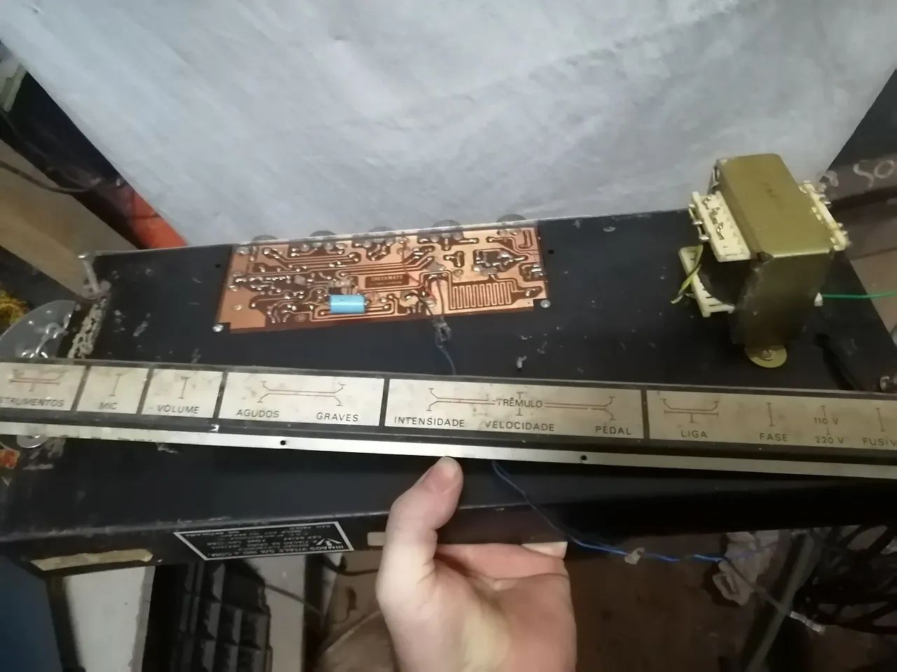 Amplificador antigo pra conserto!  - Foto 4