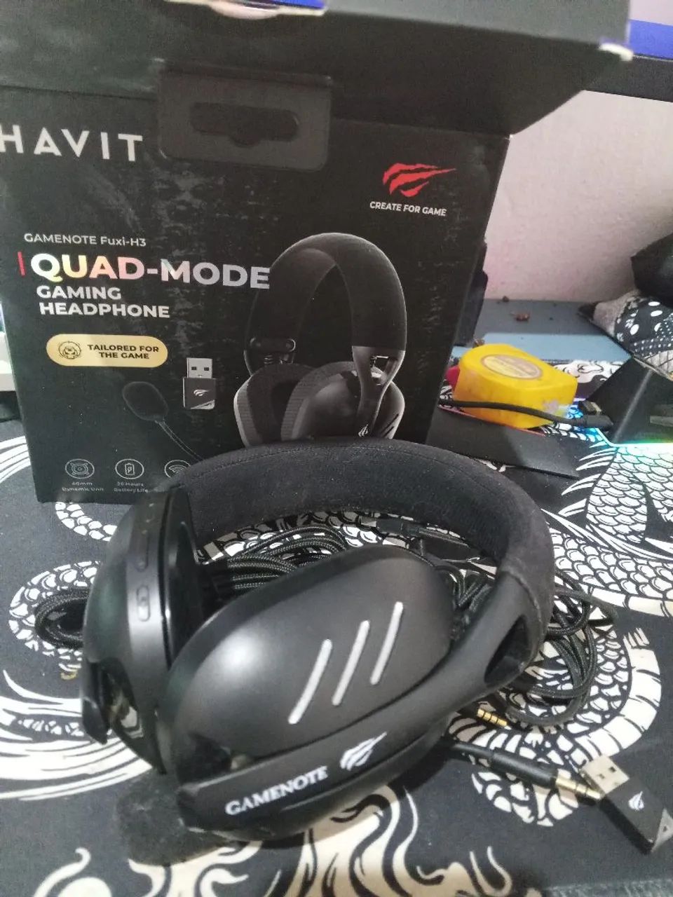 Headset Havit Fuxi H3  - Foto 2