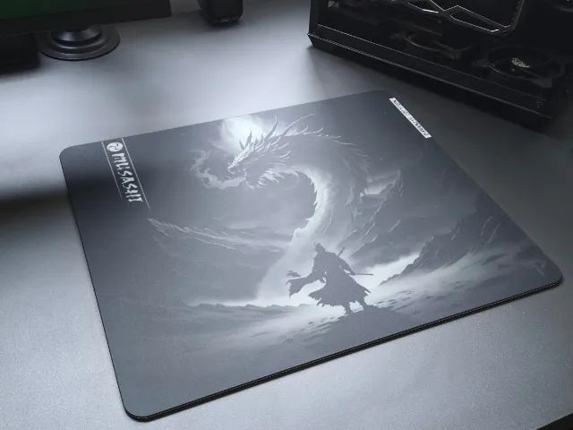 Mousepad de vidro mushashi darkness peel3 - Foto 2