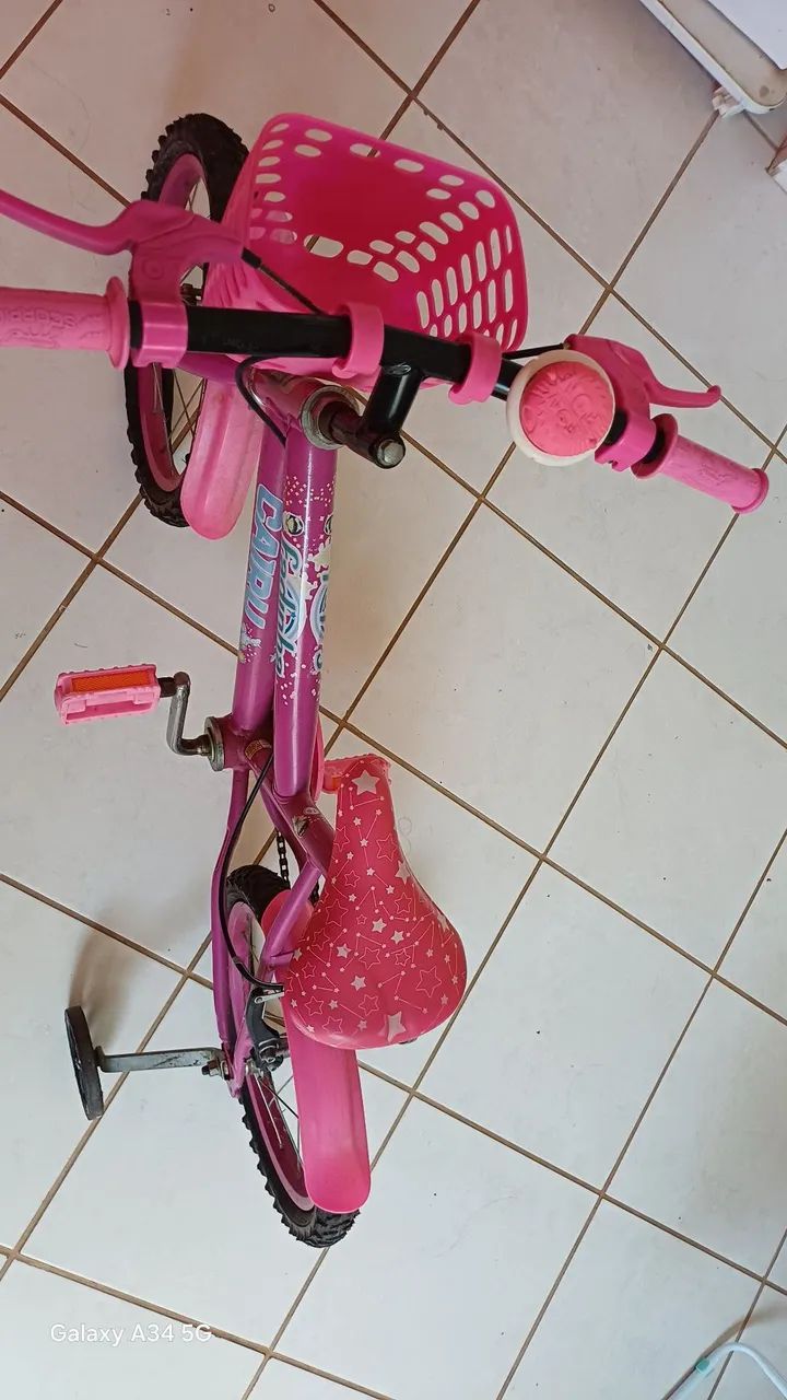 Bicicleta infantil  seminova - Foto 3