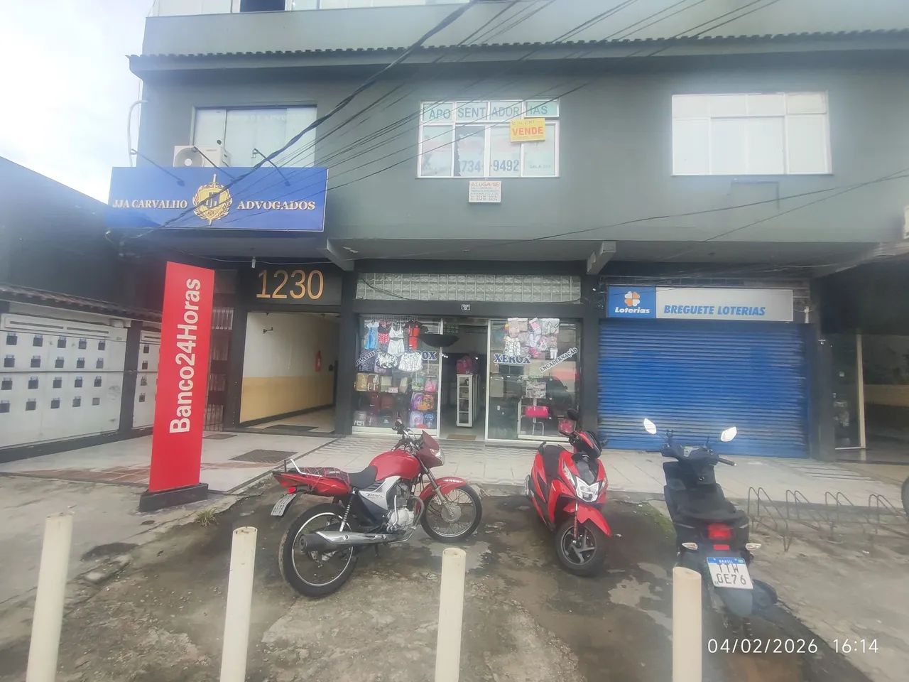 Alugo Duas lojas bairro Sta Cruz RJ 