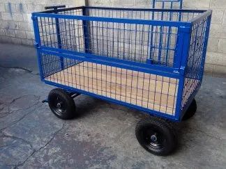 Carro plataforma telado 400kg - Foto 2