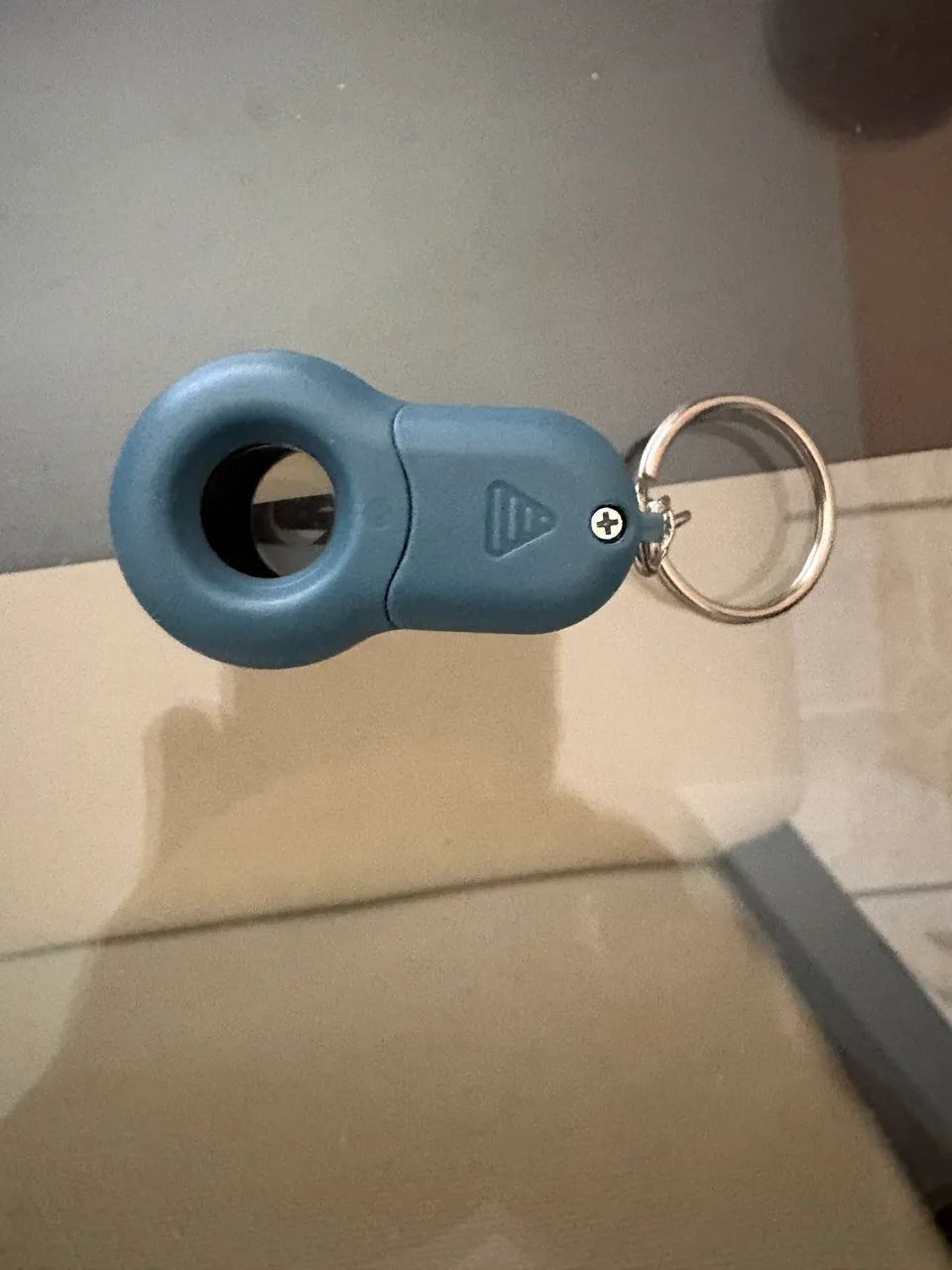 Microscópio Chaveiro Carson com Luz LED e UV, Zoom de 20x - Azul - Foto 2