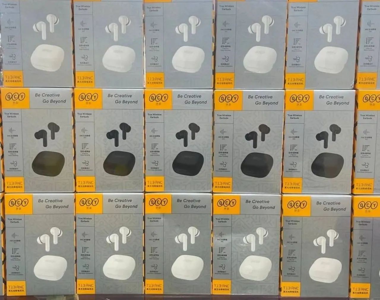 Fone Bluetooth tws Qcy T13 ANC game com 4 microfone - Foto 5
