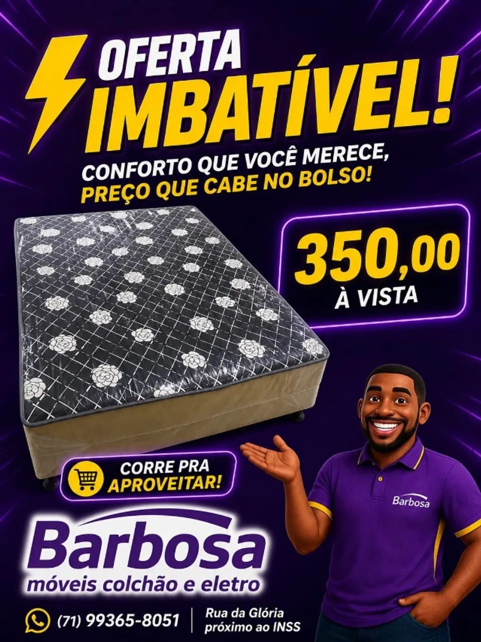 Cama box de casal 