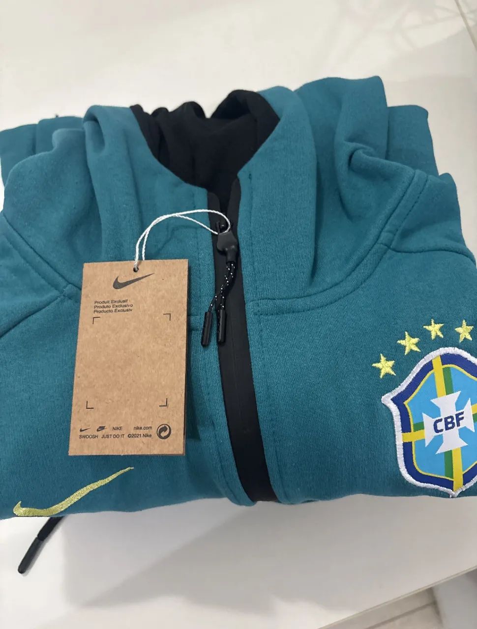 Conjunto Moletom Tech Fleece Brasil  - Foto 4