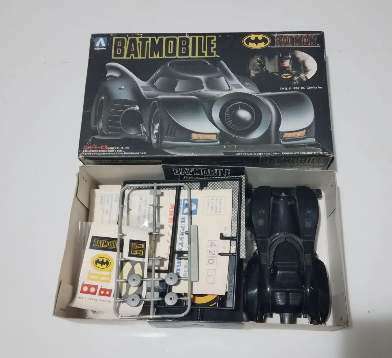 Batmovel Aoshima kit 1/32 carrinho - Foto 2
