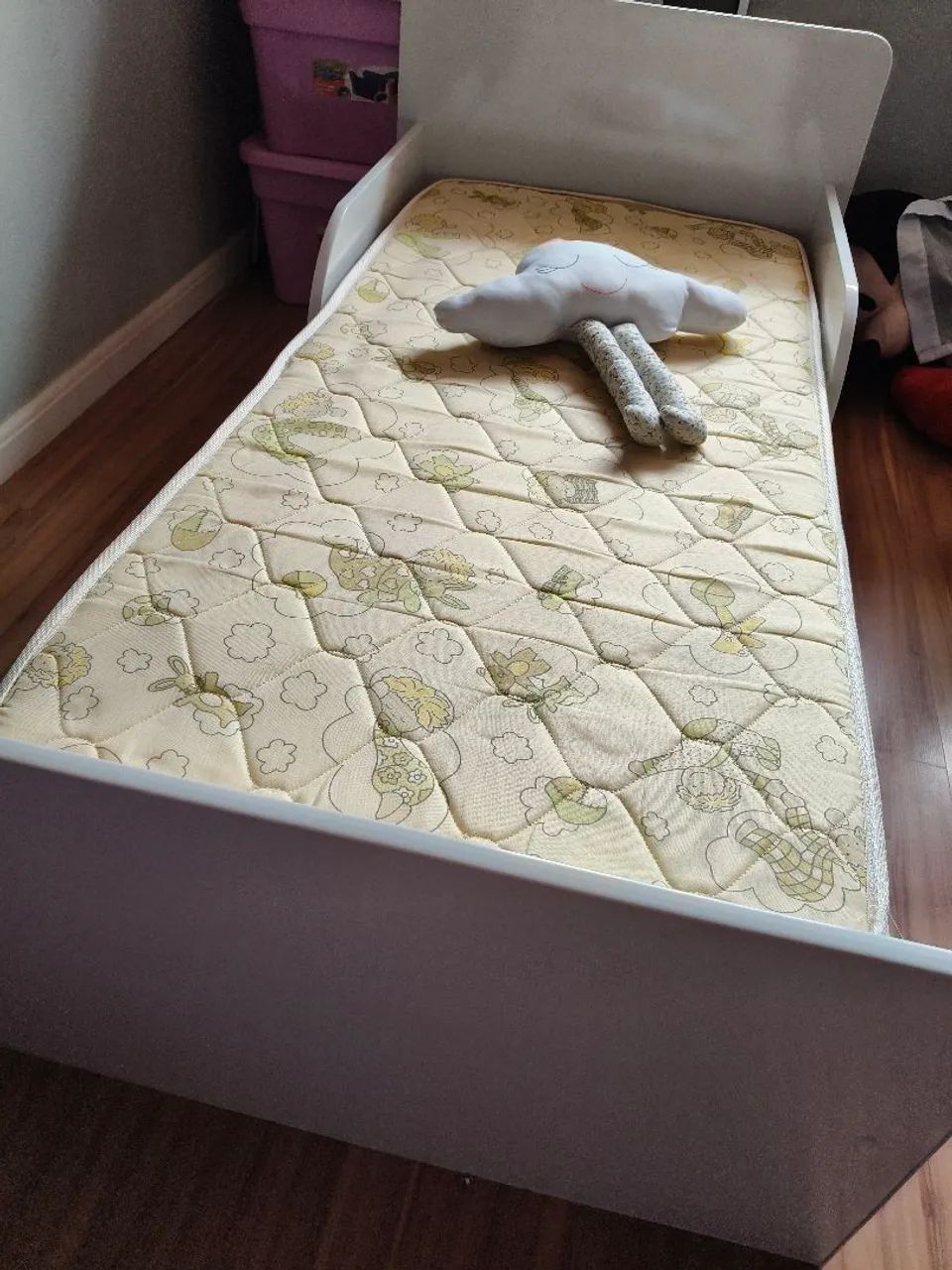 Mini cama com colchão  - Foto 4