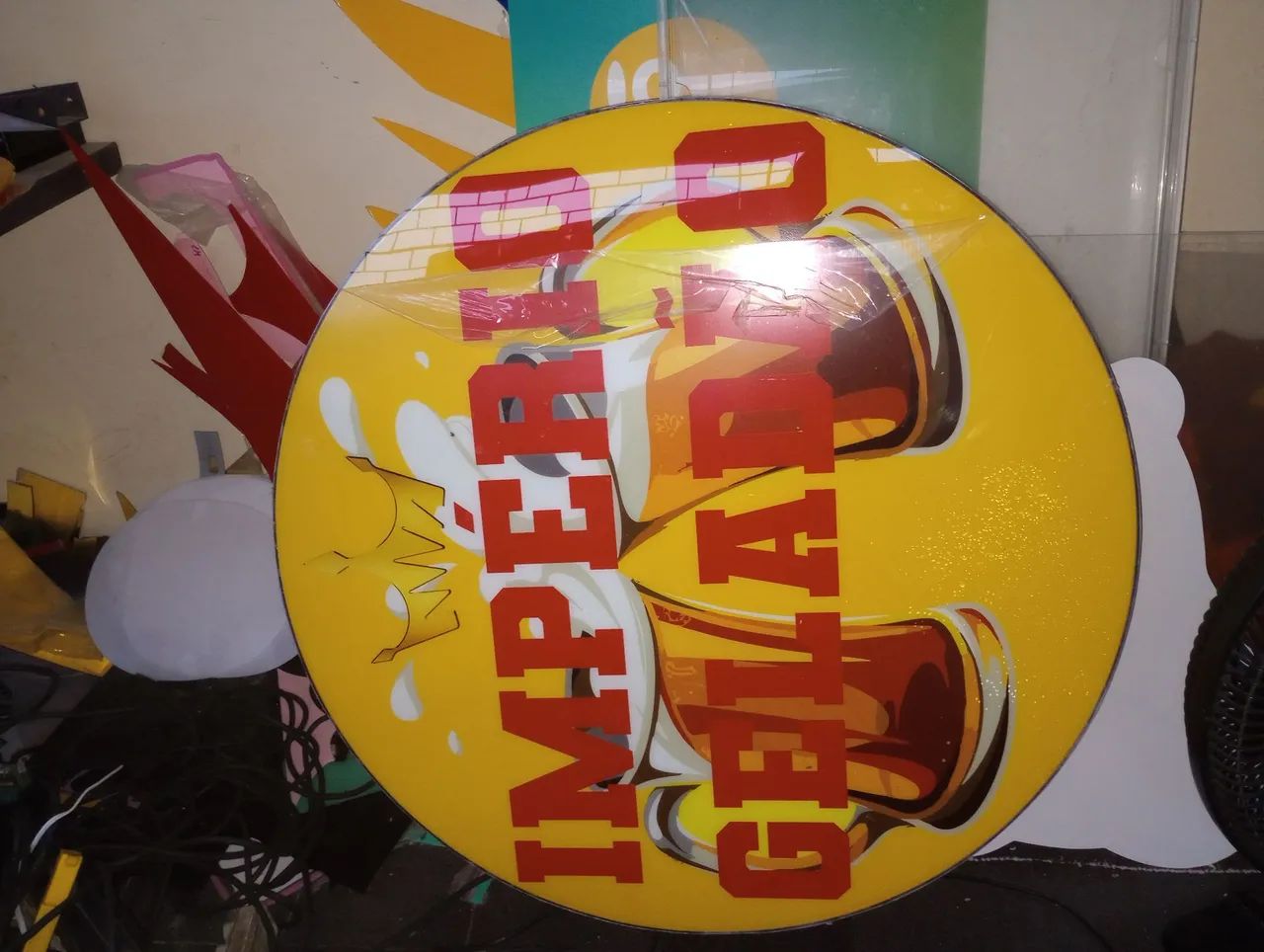 Letras e placas acrílico e ACM, fachadas - Foto 2