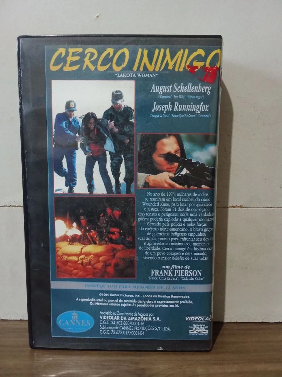 Vhs filme cerco inimigo (legendado) - Foto 2