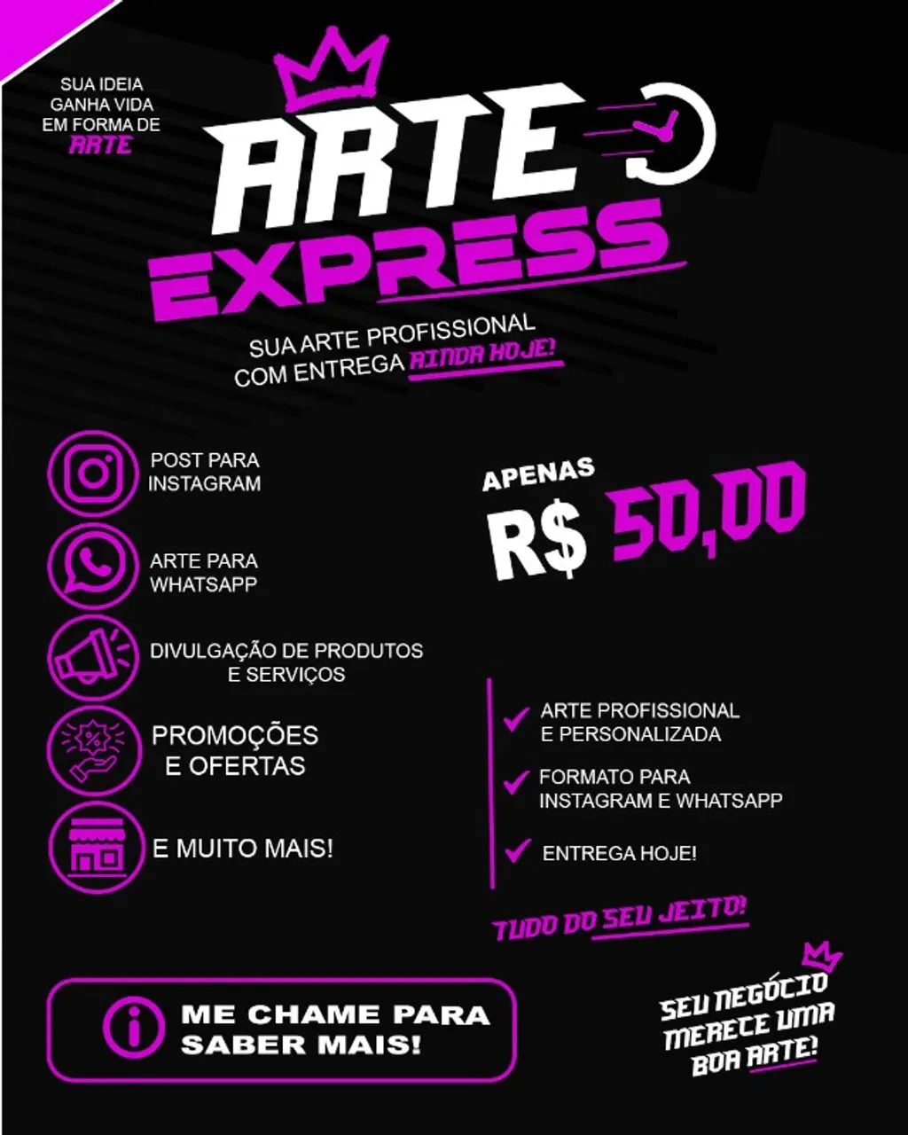 Artes para Empresas e Pequenos Negócios
