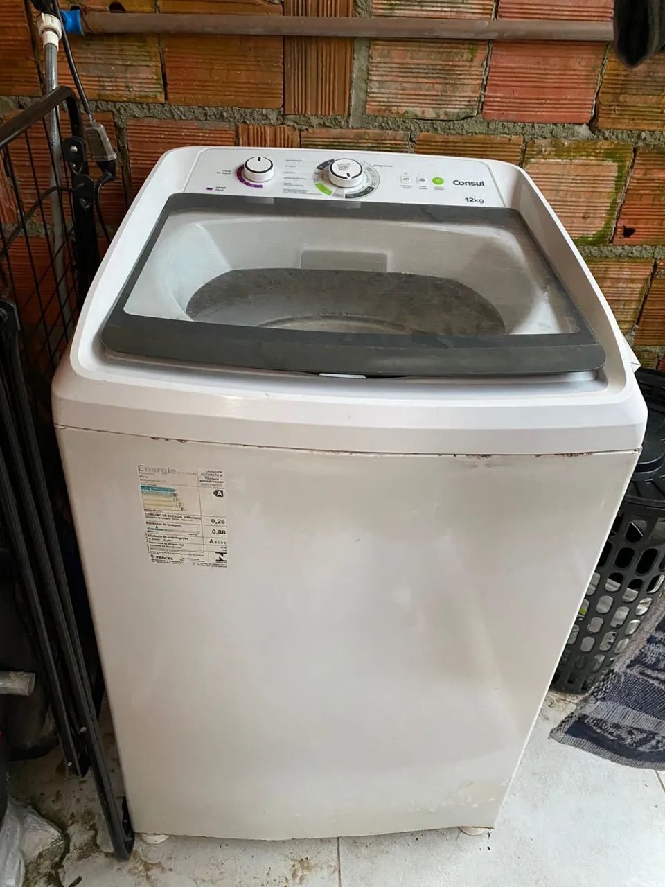 Vendo máquina de lavar consul 12kg