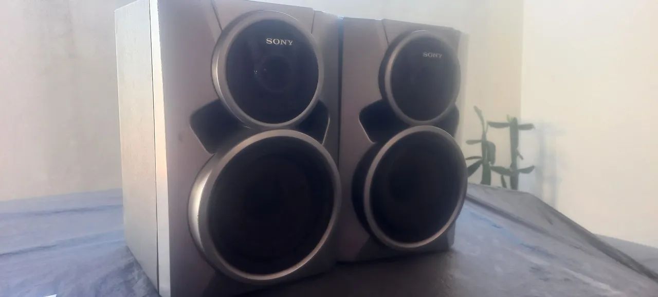 caixas de som Sony minisystem