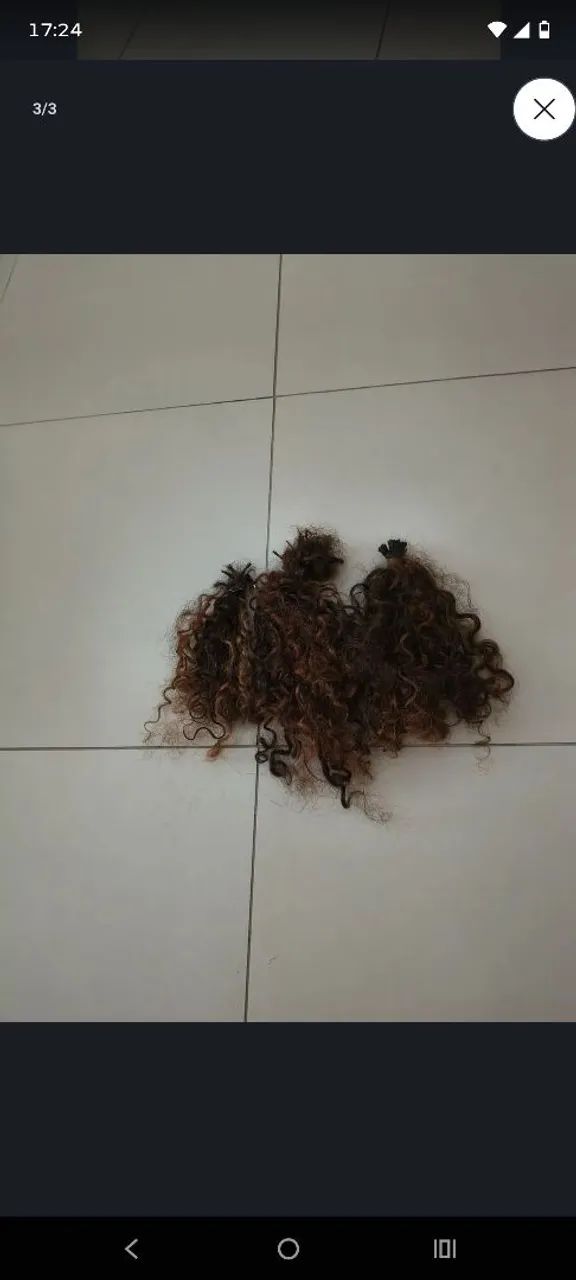 Vendo cabelo cacheado humano  - Foto 3