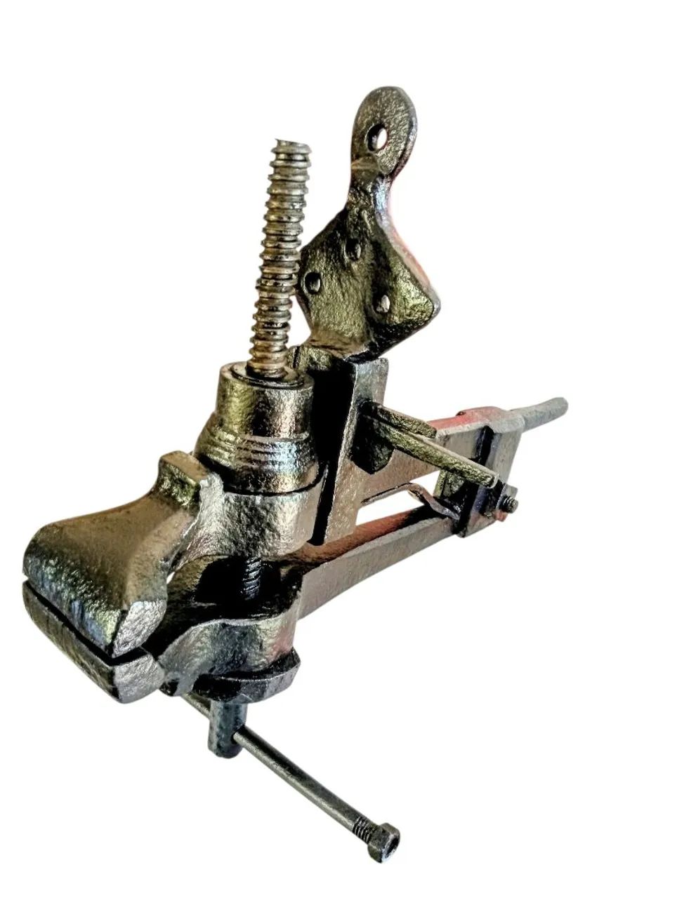 Morsa grande antiga de ferro 30KG