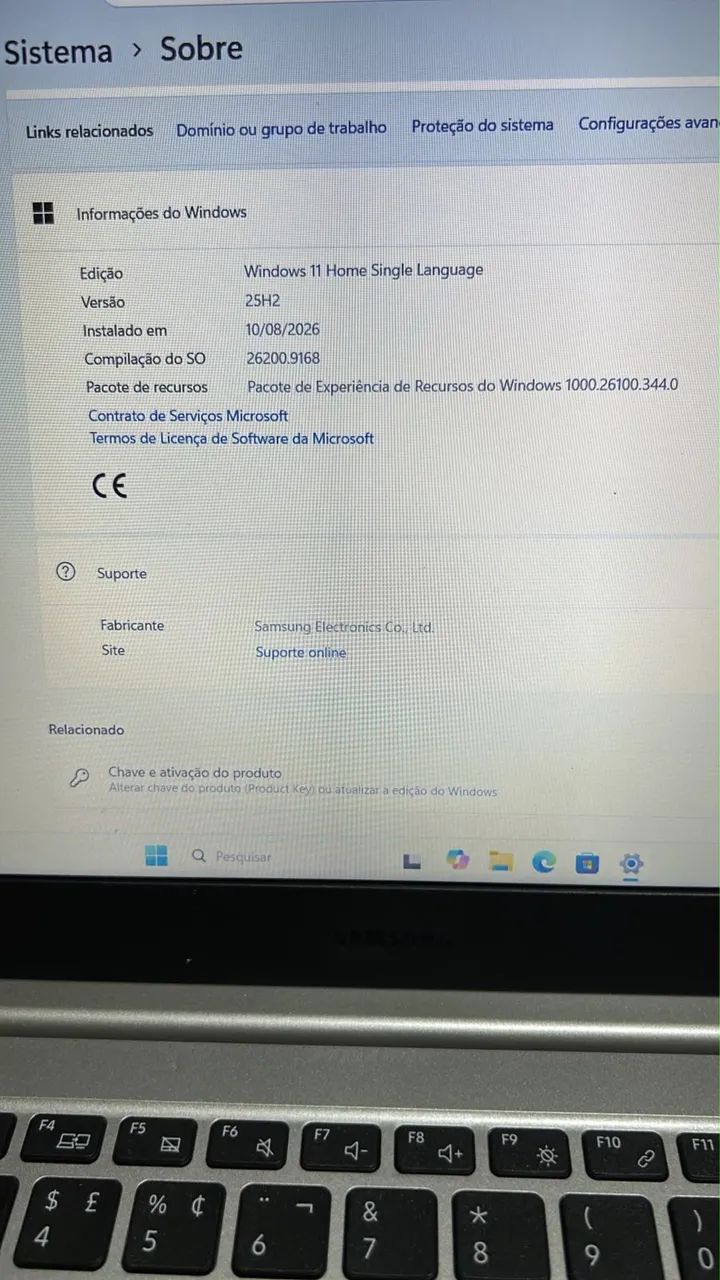 Notebook Samsung Win 10 NOVO - Foto 3