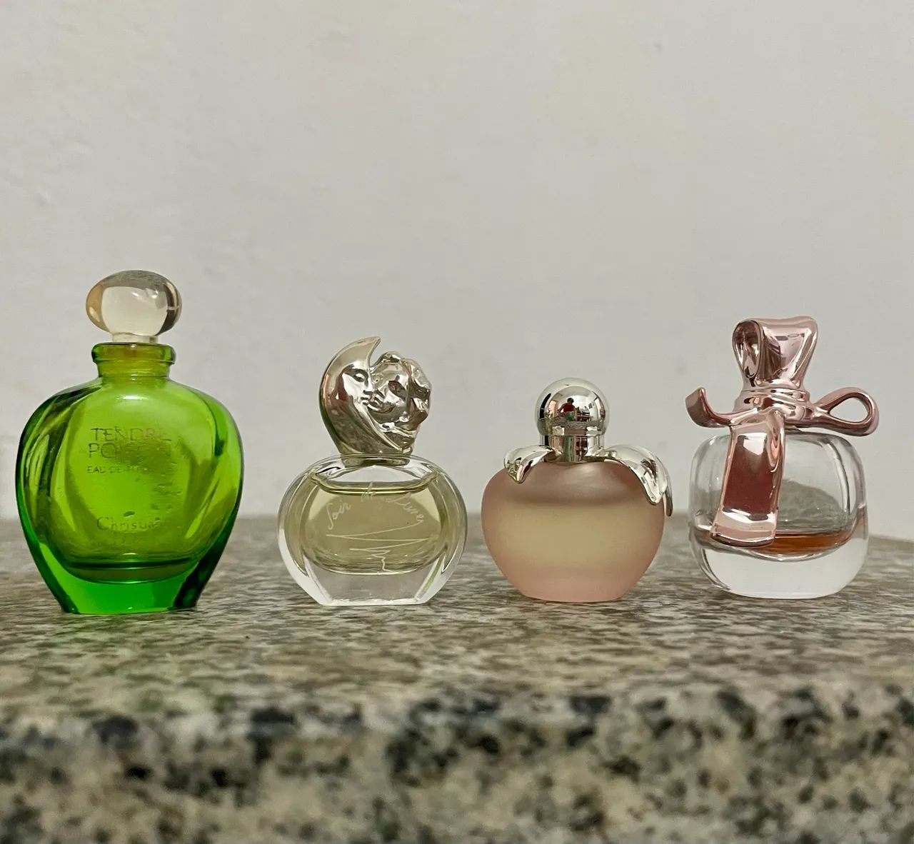 Combo 4 miniaturas de perfumes originais
