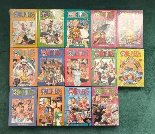Coleção One Piece 3 em 1 (1-18) - Livros e revistas - Sobrinho