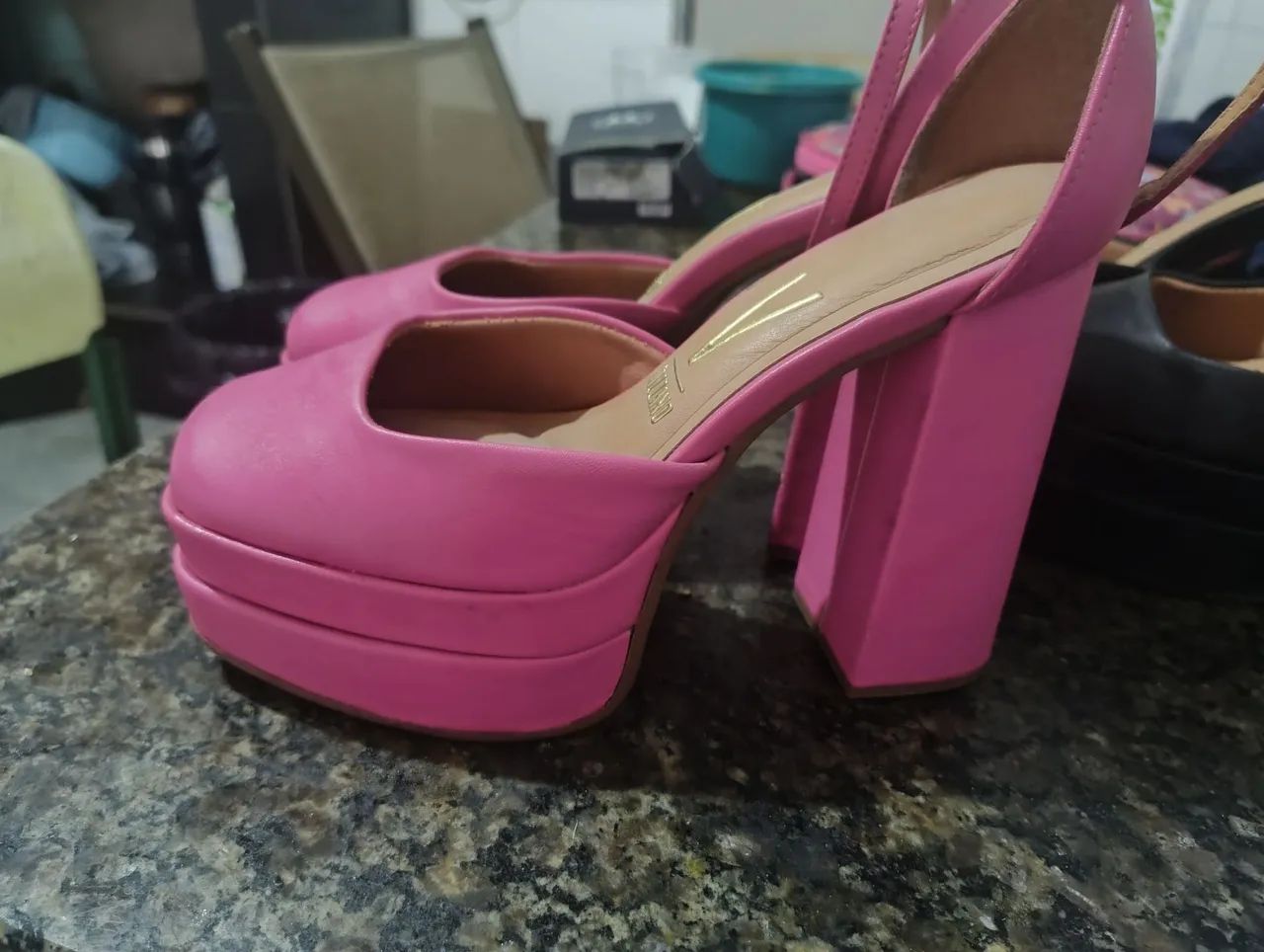 Sandália plataforma Vizzano 36 - Foto 5